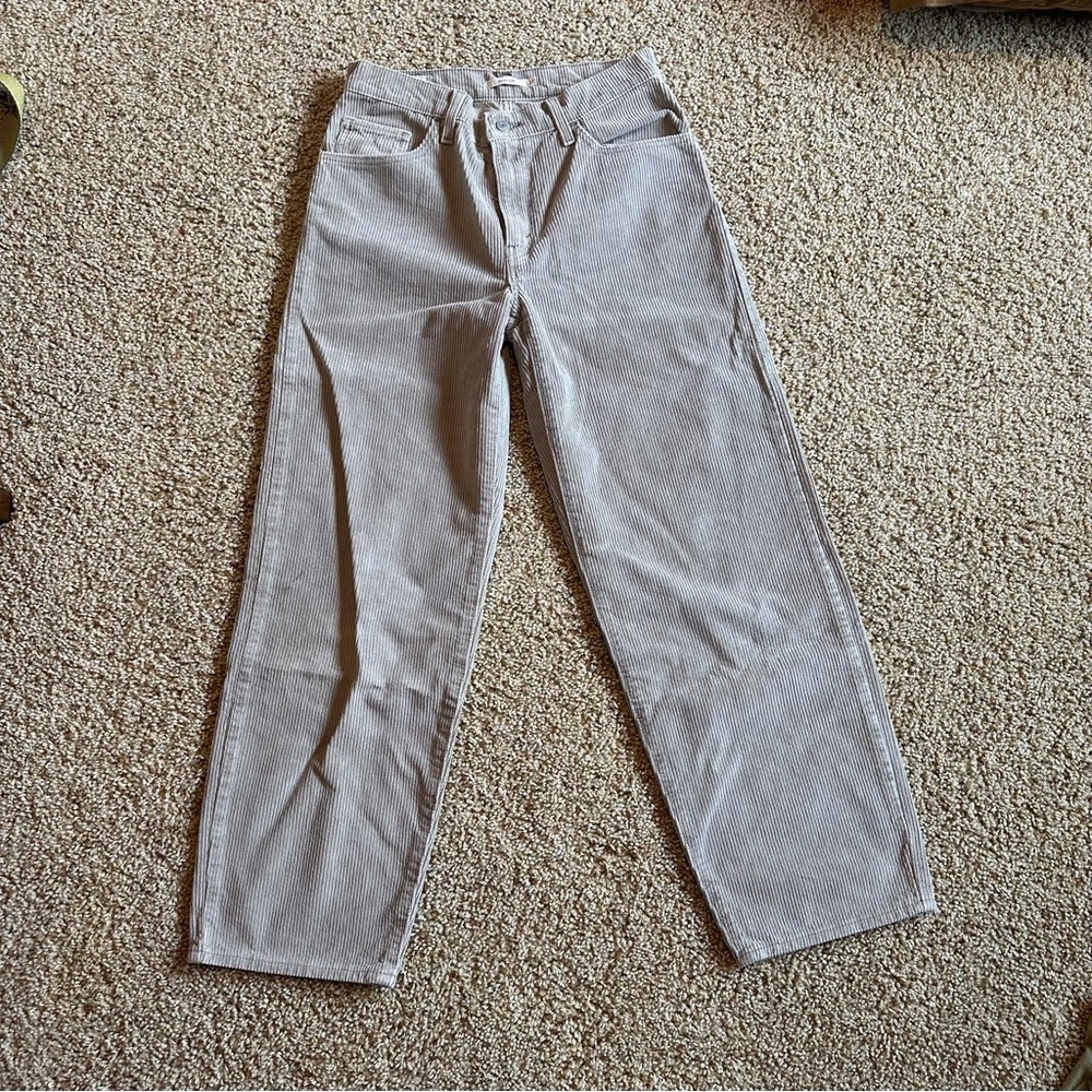 LEVIS FRESH corduroy baggy dad jeans